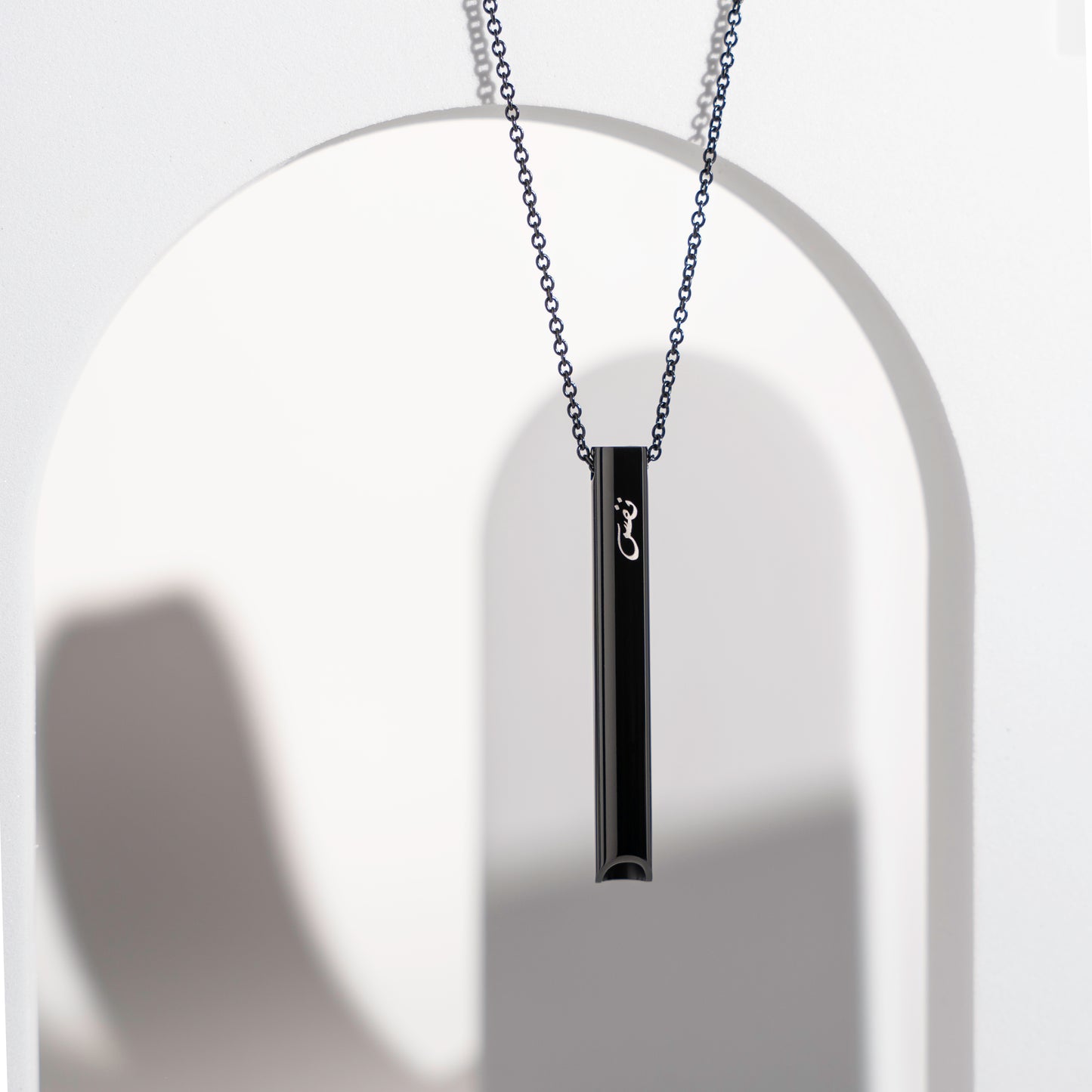 NAFAS - Anxiety Breathing Necklace - Black