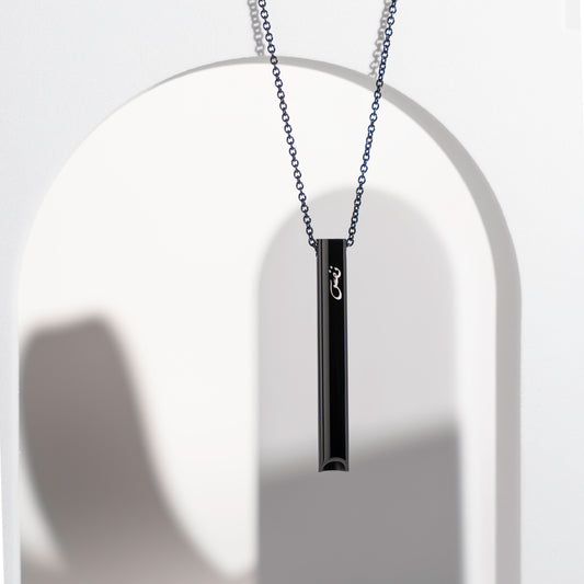 NAFAS - Anxiety Breathing Necklace - Black